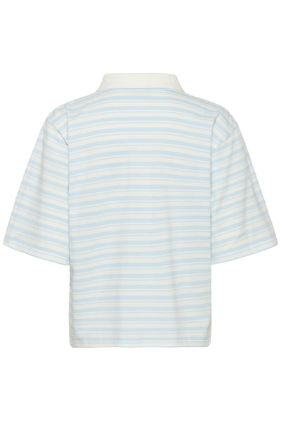 KAmiala Polo T-Shirt Nantucket Breeze/Chalk - 10929 - 10511572 Thumbnail