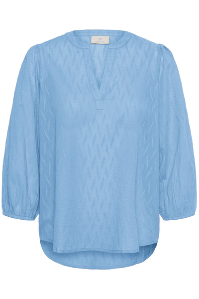 KAgabriela Blouse Azure Blue - 174139 - 10511578 Thumbnail