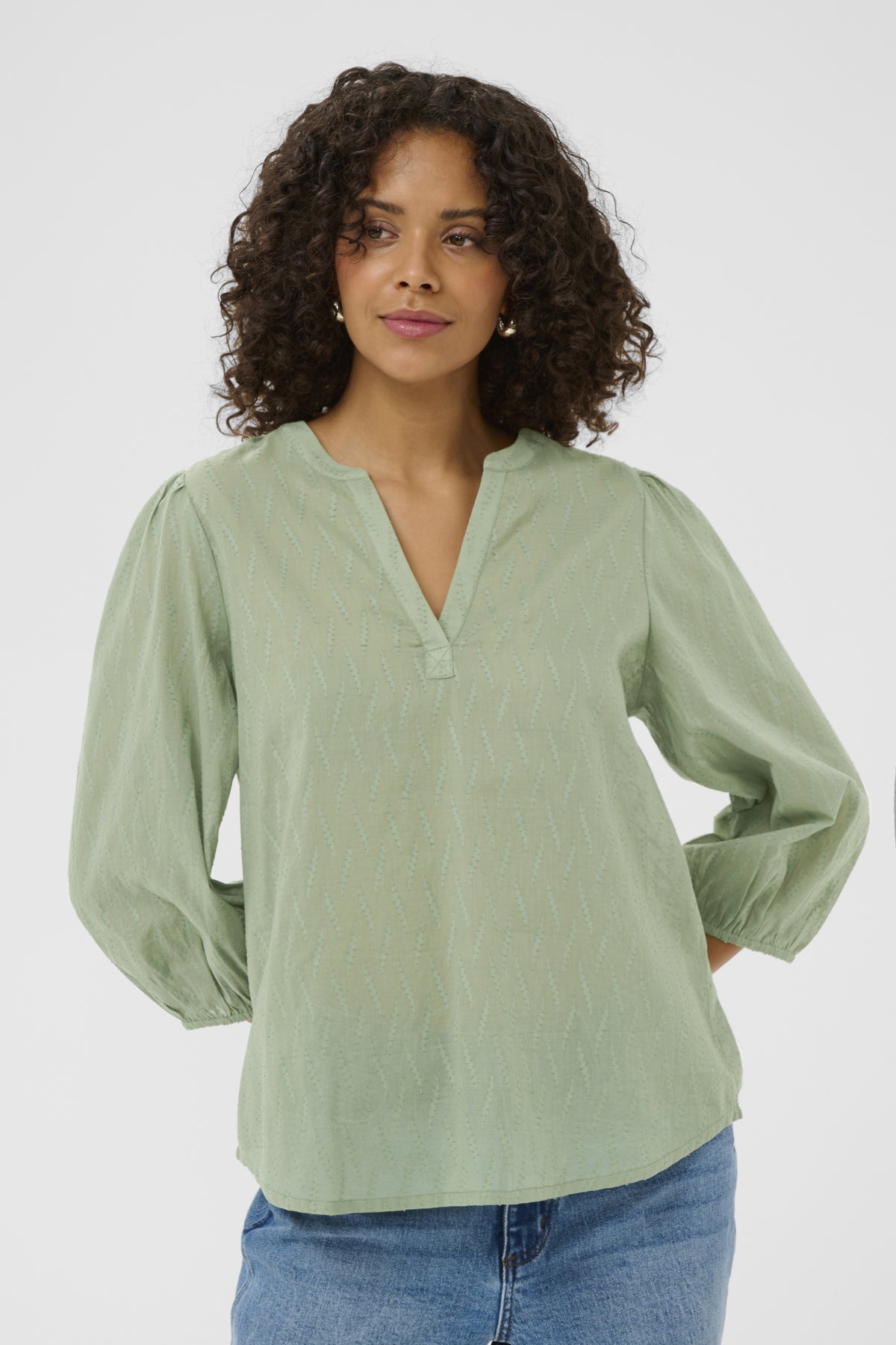 KAgabriela Blouse Sea Spray - 176212 - 10511578