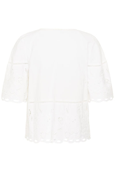 KAgertrud Blouse Chalk - 110602 - 10511626 Thumbnail