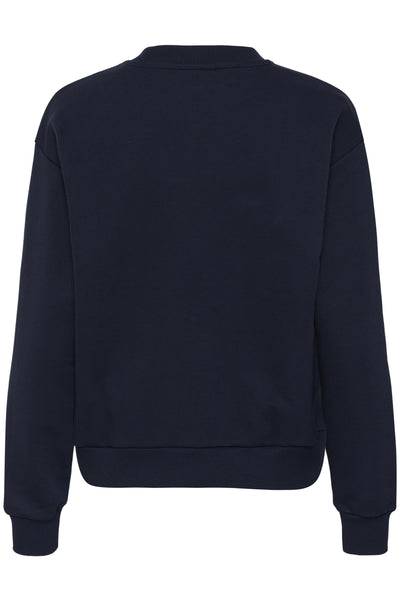 KAlilje Sweatshirt Midnight Marine - 194020 - 10511630 Thumbnail