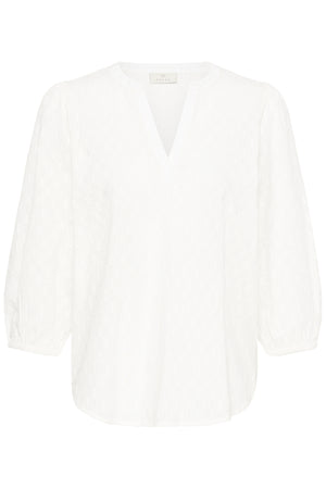 KAbea Blouse Chalk - 110602 - 10511631