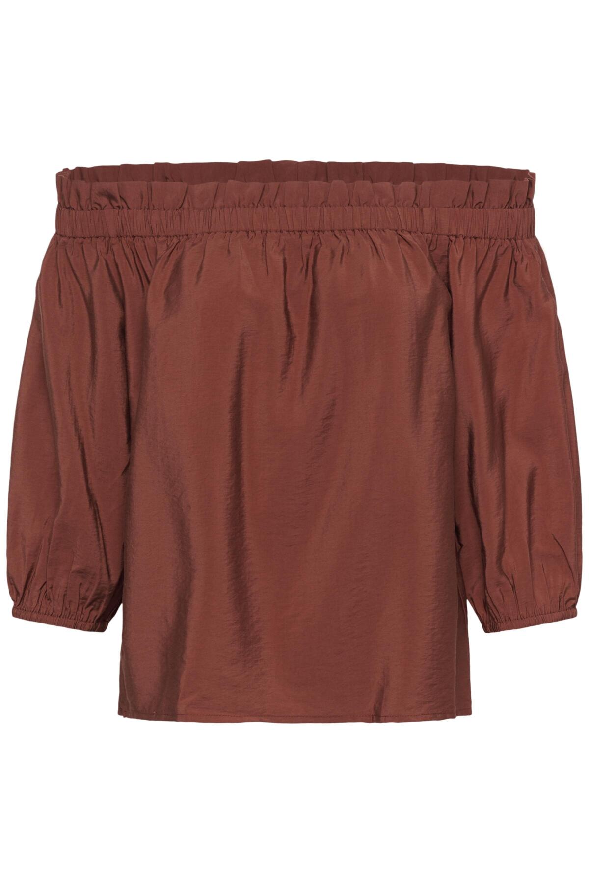 KAneema Off Shoulder Blouse Henna - 191334 - 10511632