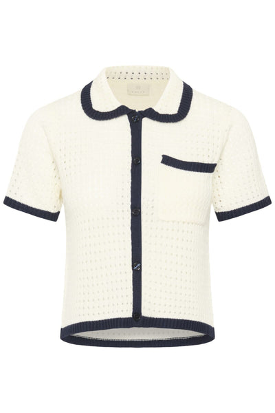 KAbrianna Knit Cardigan Chalk - 110602 - 10511645 Thumbnail