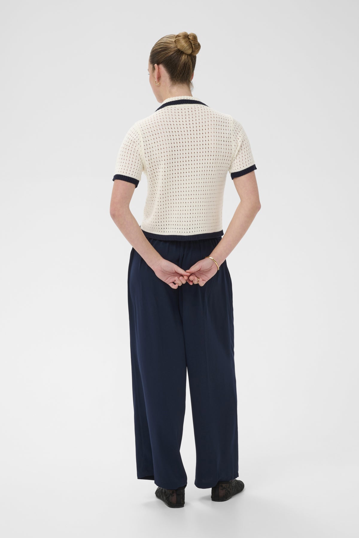 KAillis Cropped Pants Midnight Marine - 194020 - 10511656