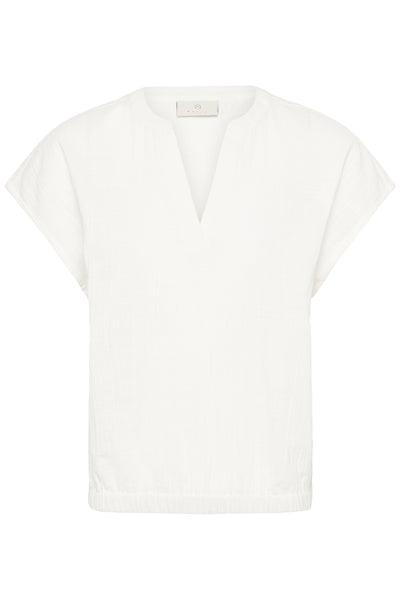 KApauline Blouse Chalk - 110602 - 10511724 Thumbnail