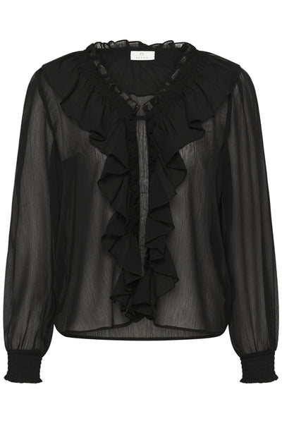 KAmarcella Blouse Black Deep - 100121 - 10511731 Thumbnail