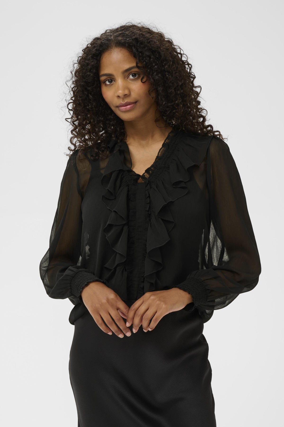 KAmarcella Blouse Black Deep - 100121 - 10511731