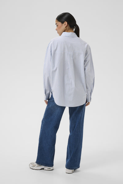 KAaster Shirt Blue Fog Chalk Black Stripe - - 10511814 Thumbnail