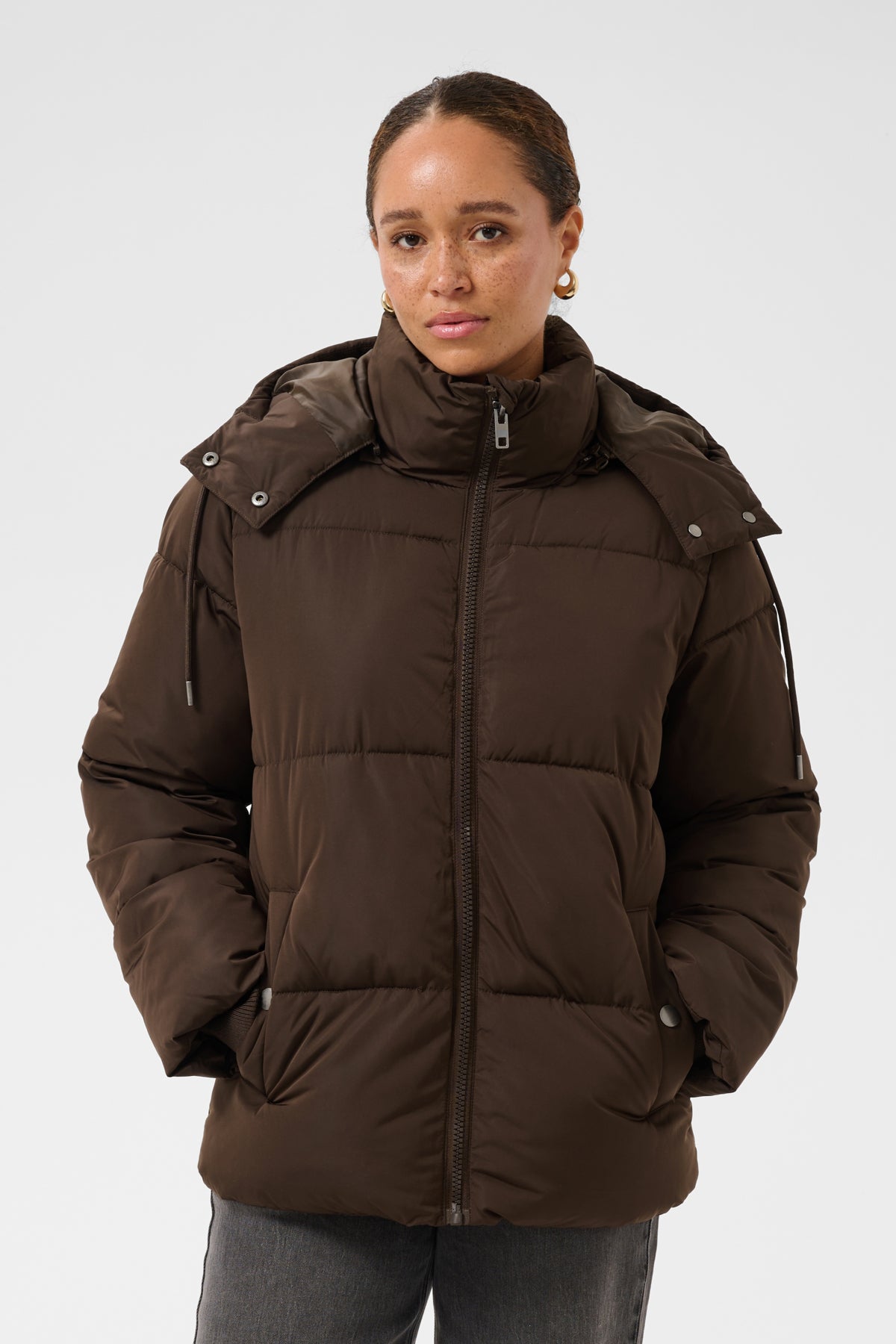 KAnikalui padded Jacket Coffee Bean - 190915 - 10511828