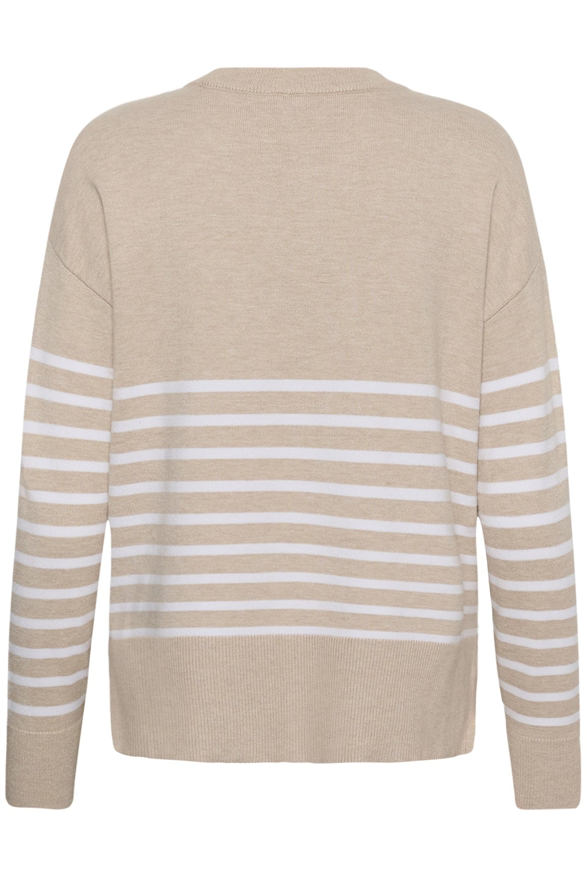 KAlimone Pullover Knit Feather Gray Mel/Chalk Stripe - 10511830