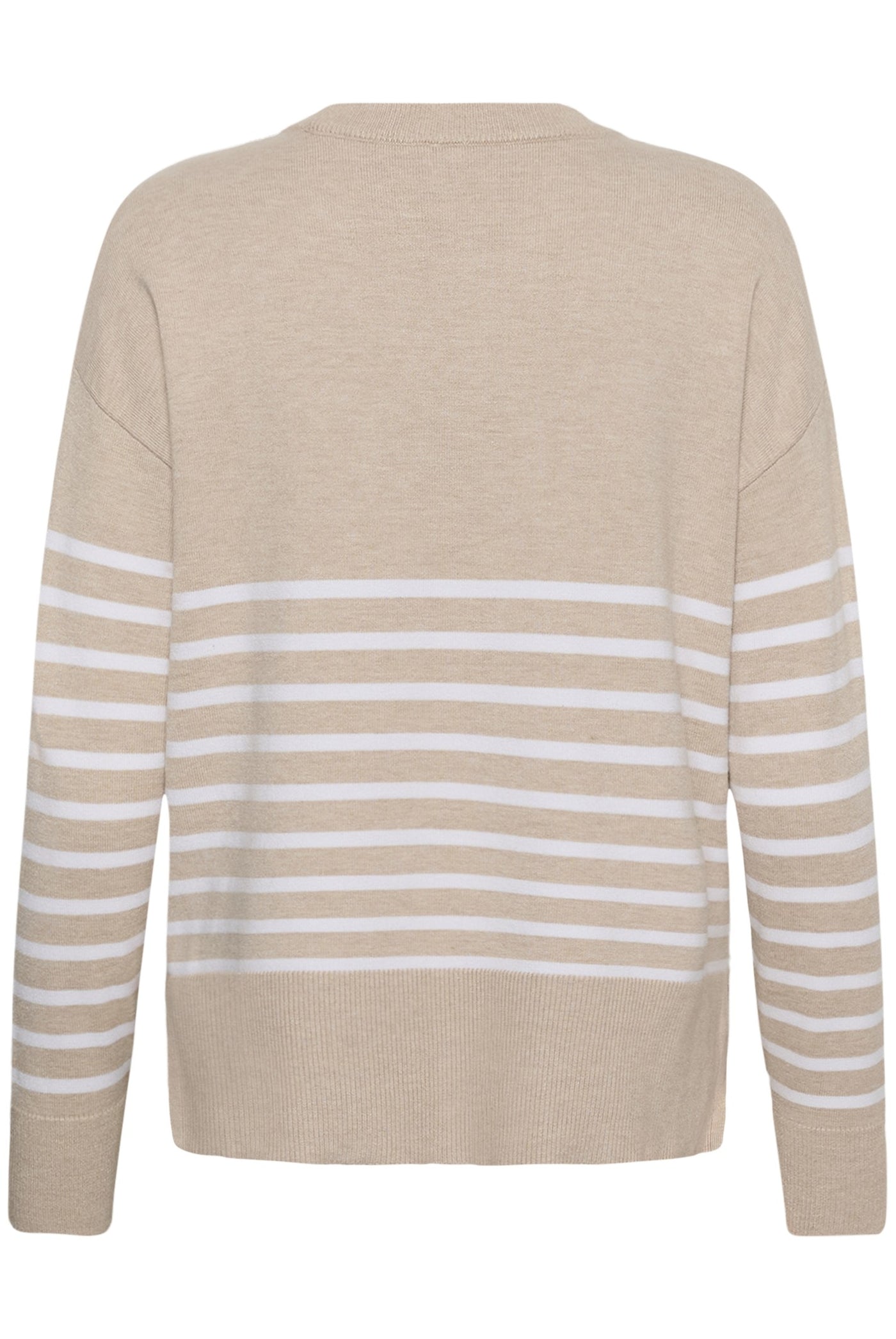 KAlimone Pullover Knit Feather Gray Mel/Chalk Stripe - 10511830
