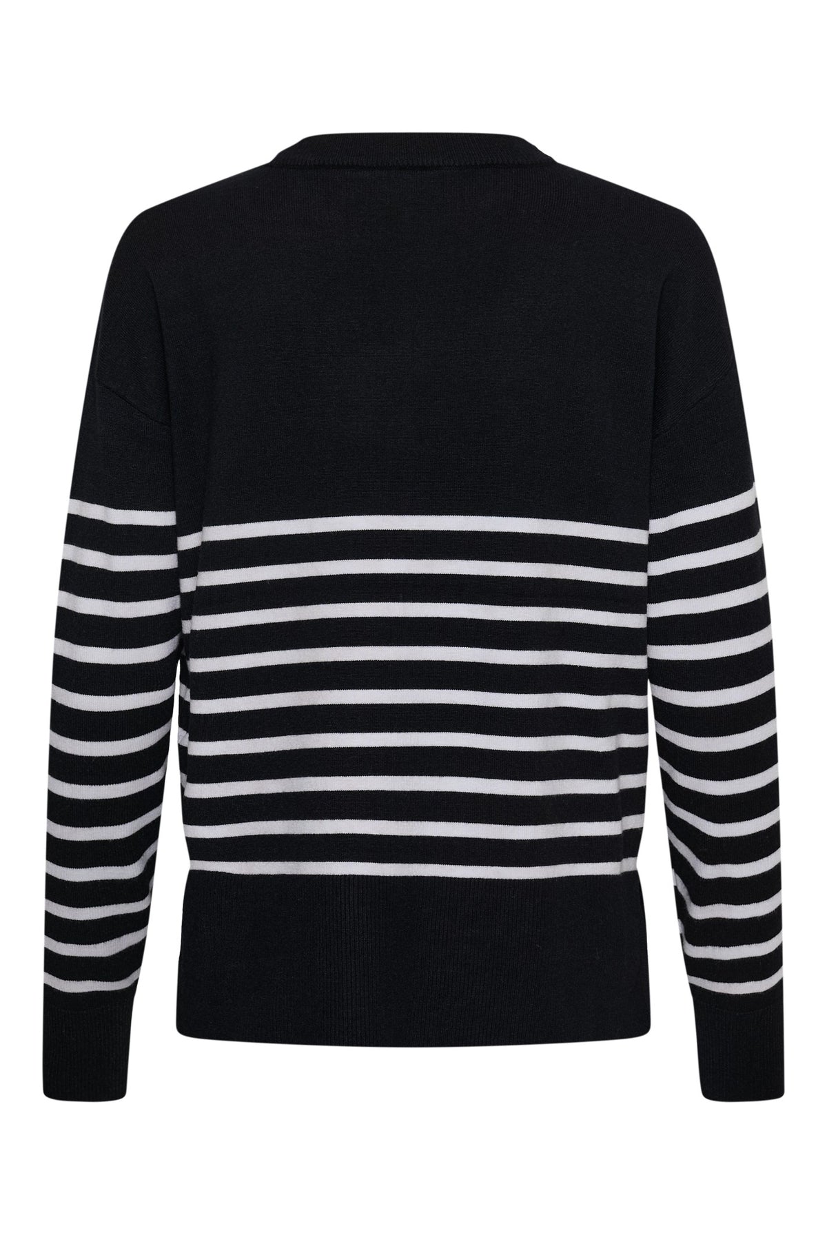 KAlimone Pullover Knit Black/Chalk Stripe - 1000352 - 10511830
