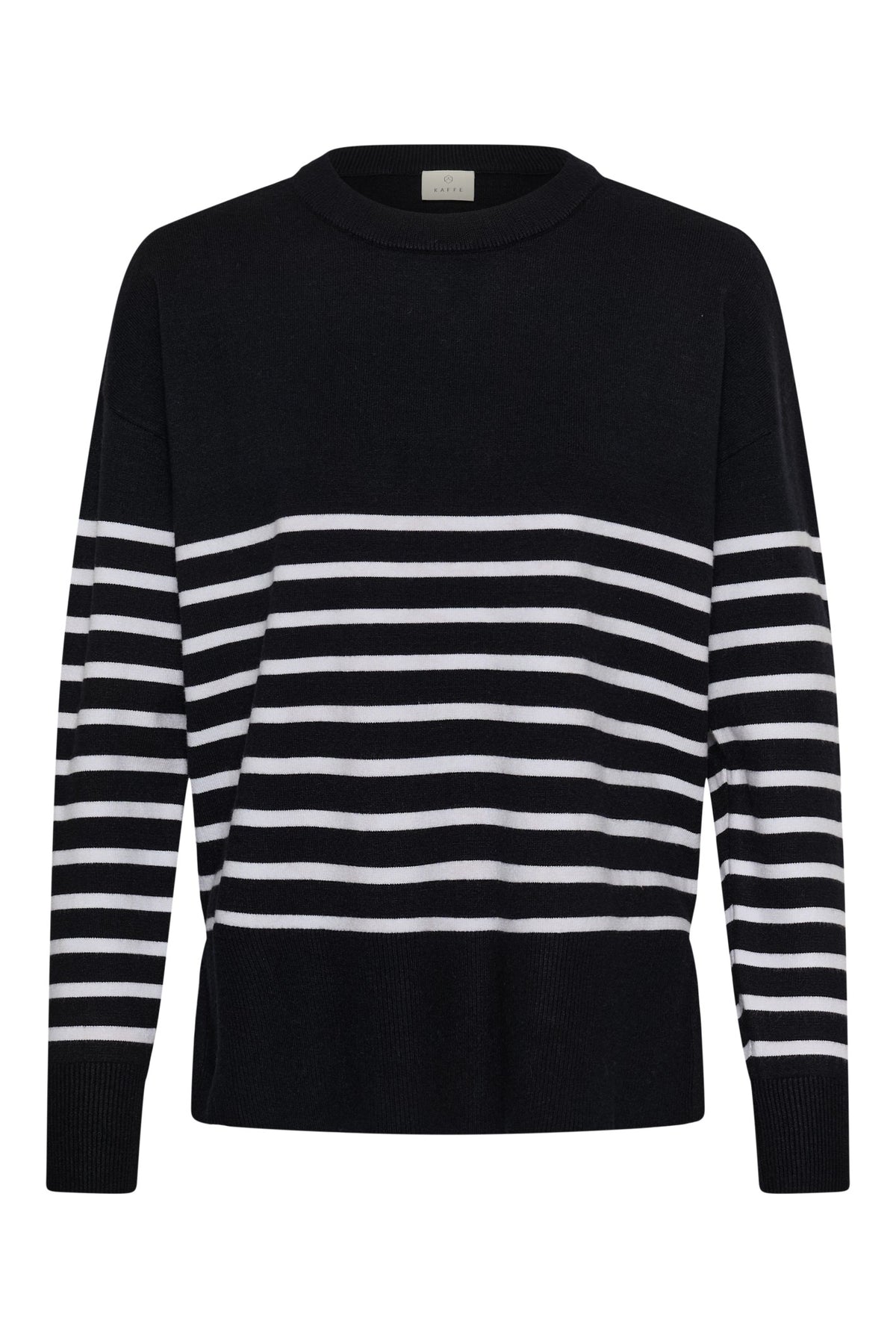 KAlimone Pullover Knit Black/Chalk Stripe - 1000352 - 10511830