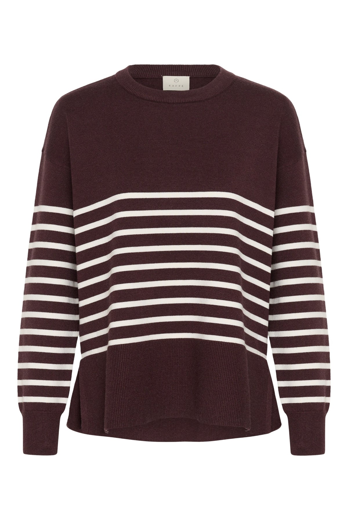 KAlimone Pullover Knit Fudge/Chalk Stripe - 109820 - 10511830