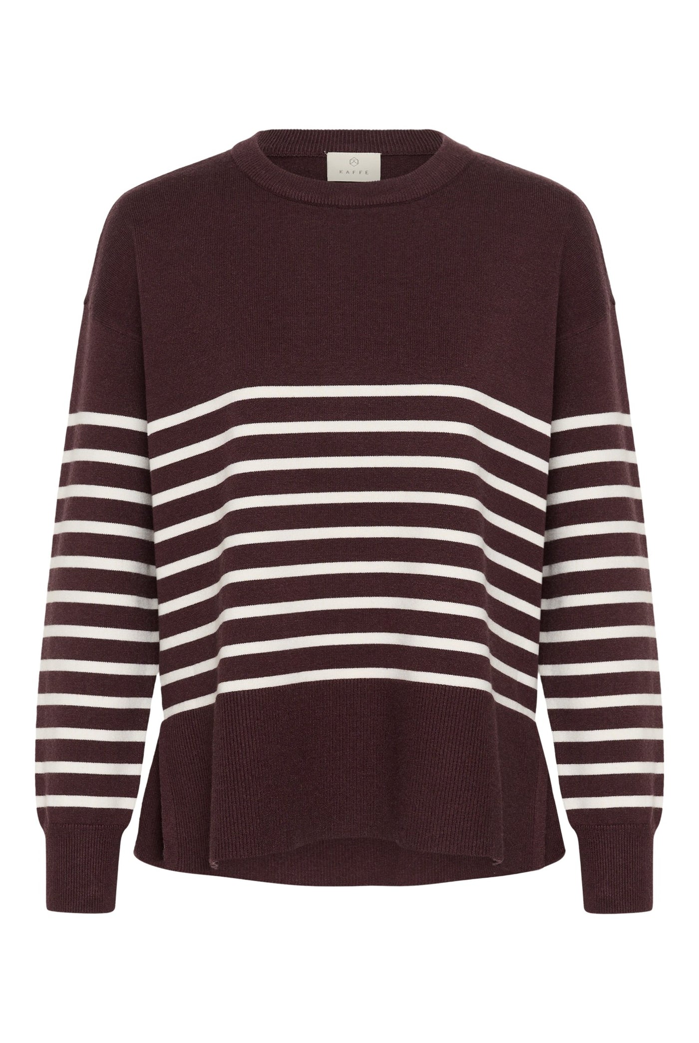 KAlimone Pullover Knit Fudge/Chalk Stripe - 109820 - 10511830