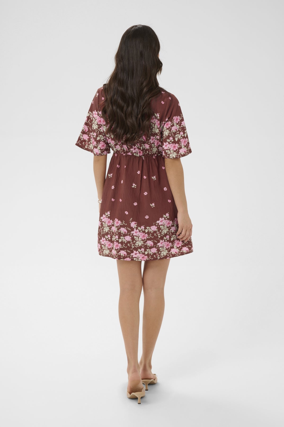 KArosine Dress Henna Border Flower - 1000074 - 10511833
