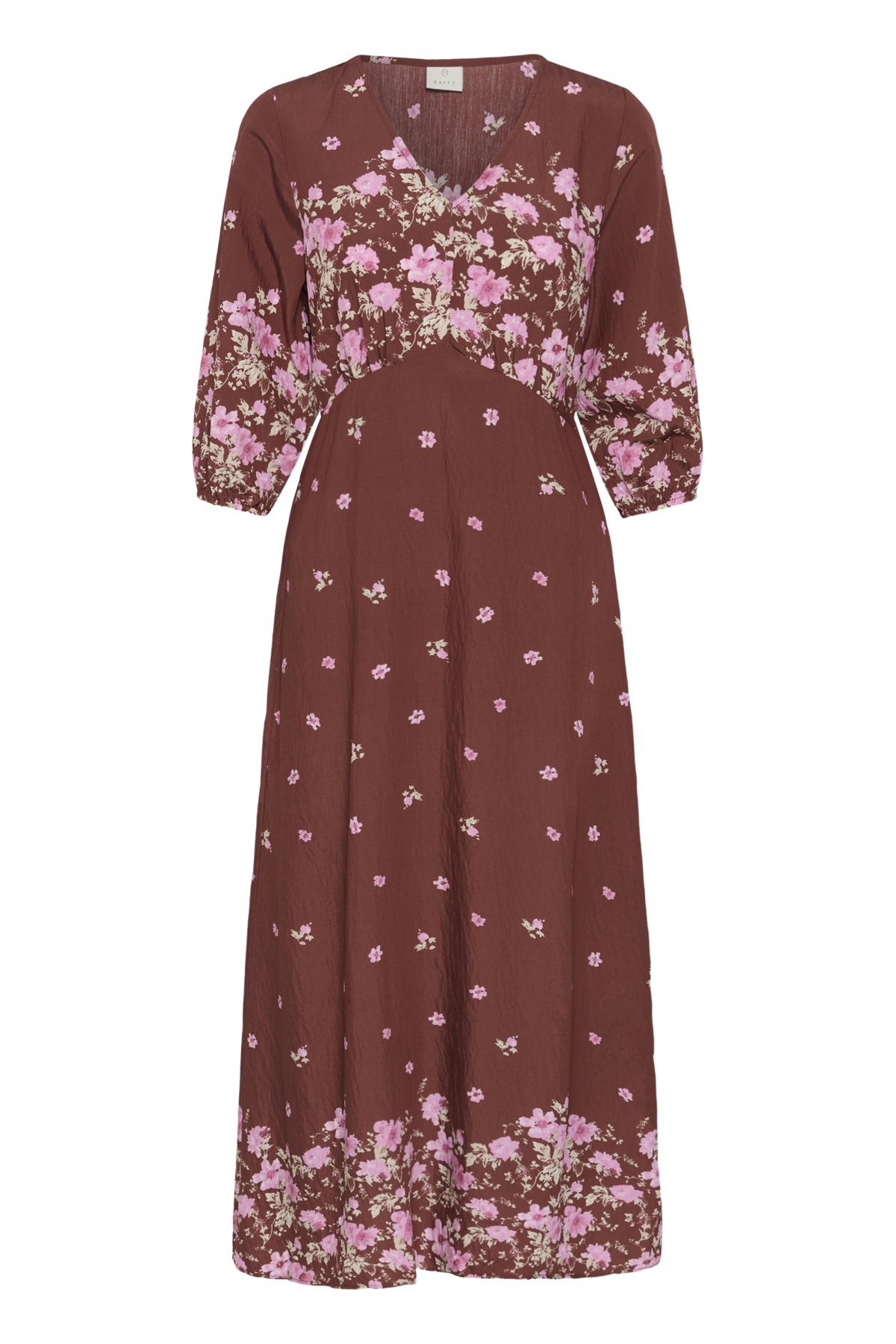 KArosine Long Dress Henna Border Flower - 1000074 - 10511834