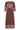 KArosine Long Dress Henna Border Flower - 1000074 - 10511834