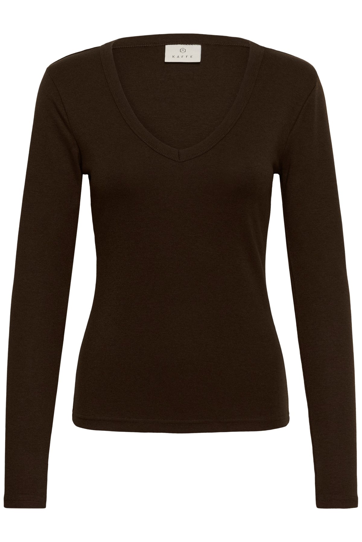 KAliddy V-Neck T-Shirt Coffee Bean - 190915 - 10511897