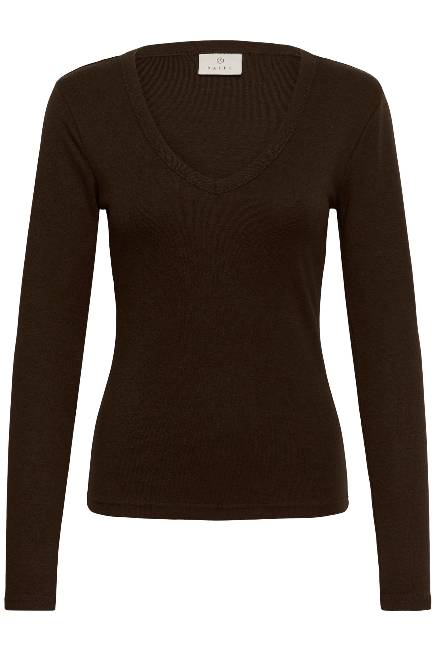 KAliddy V-Neck T-Shirt Coffee Bean - 190915 - 10511897