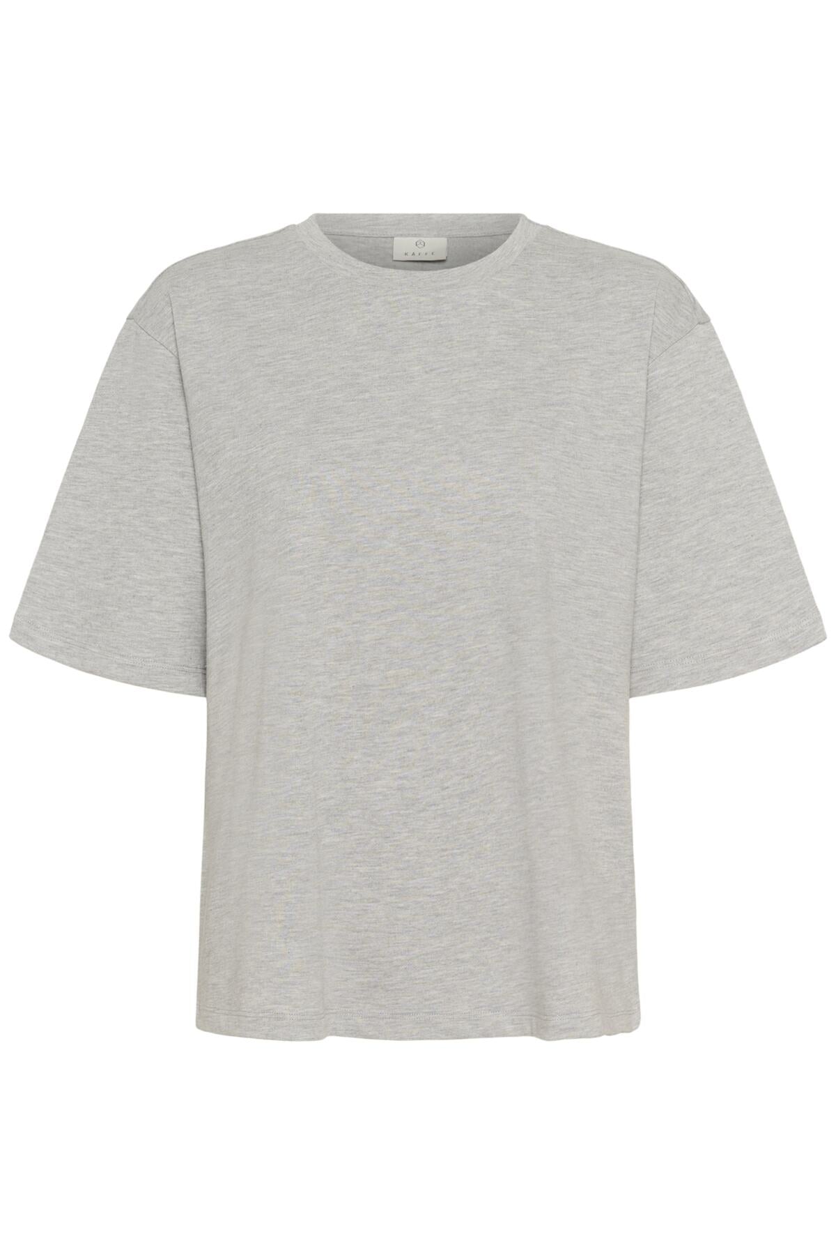 KAsandy T-Shirt Light Grey Melange - 100126 - 10511901
