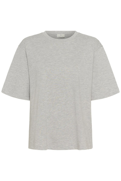 KAsandy T-Shirt Light Grey Melange - 100126 - 10511901 Thumbnail