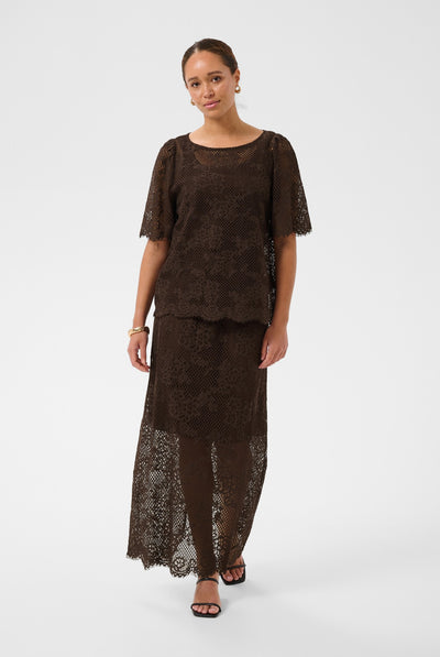 KAcornelia Lace Blouse Coffee Bean - 190915 - 10511919 Thumbnail