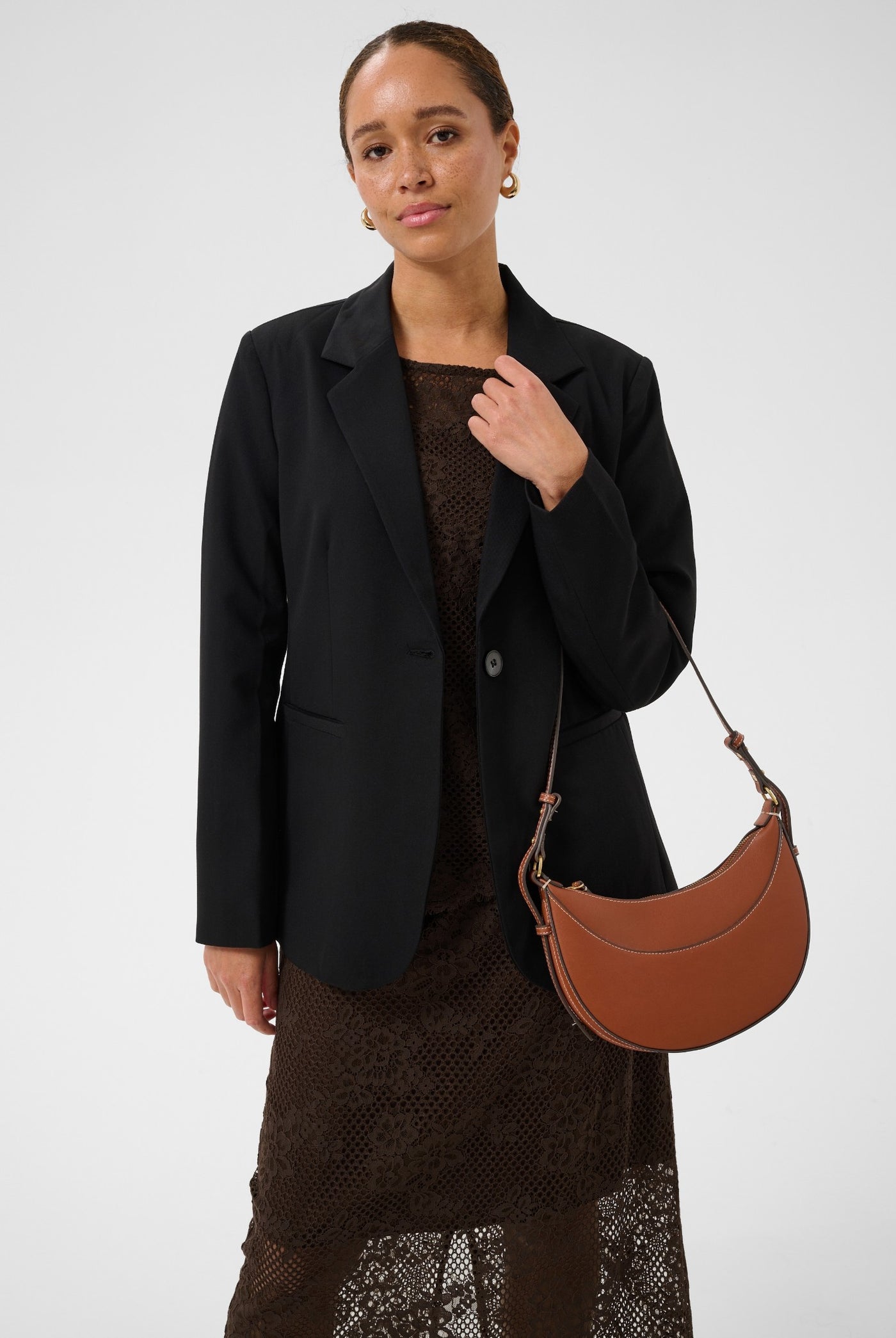 KAcornelia Lace Blouse Coffee Bean - 190915 - 10511919