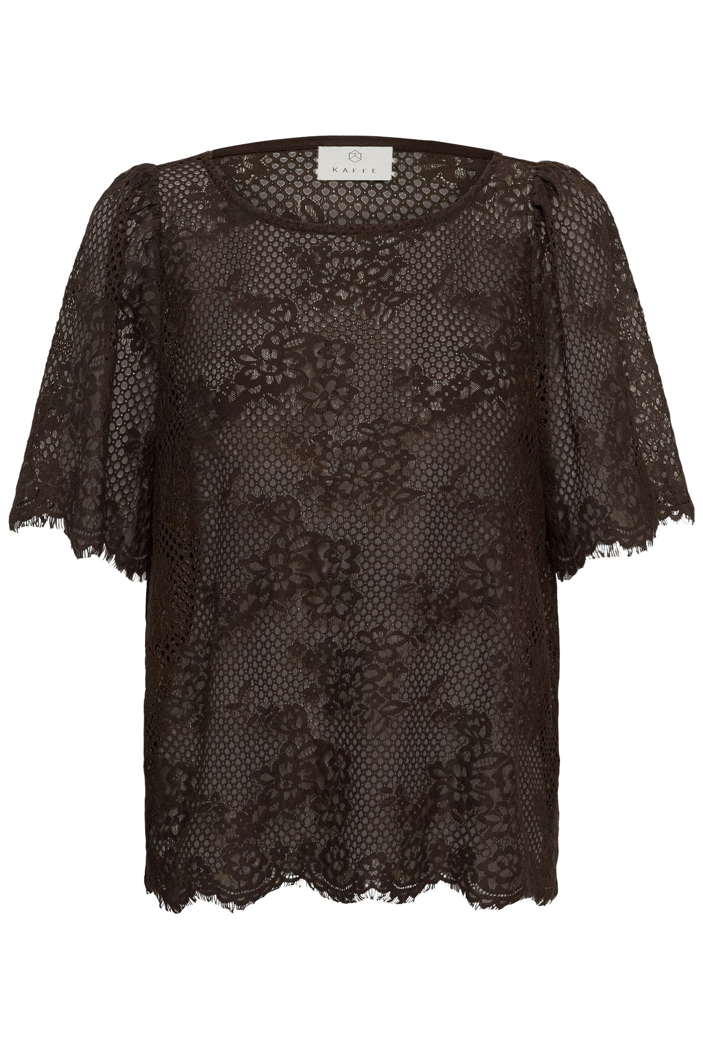 KAcornelia Lace Blouse Coffee Bean - 190915 - 10511919
