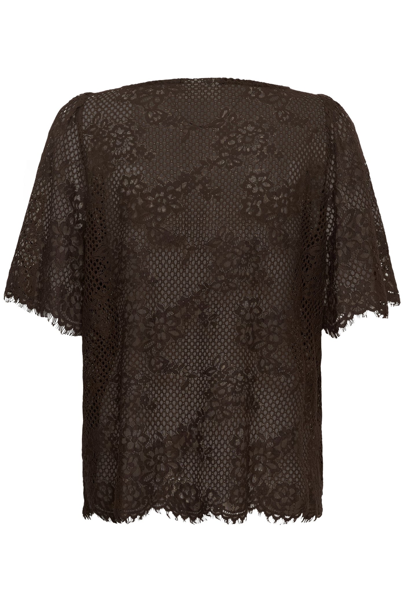 KAcornelia Lace Blouse Coffee Bean - 190915 - 10511919