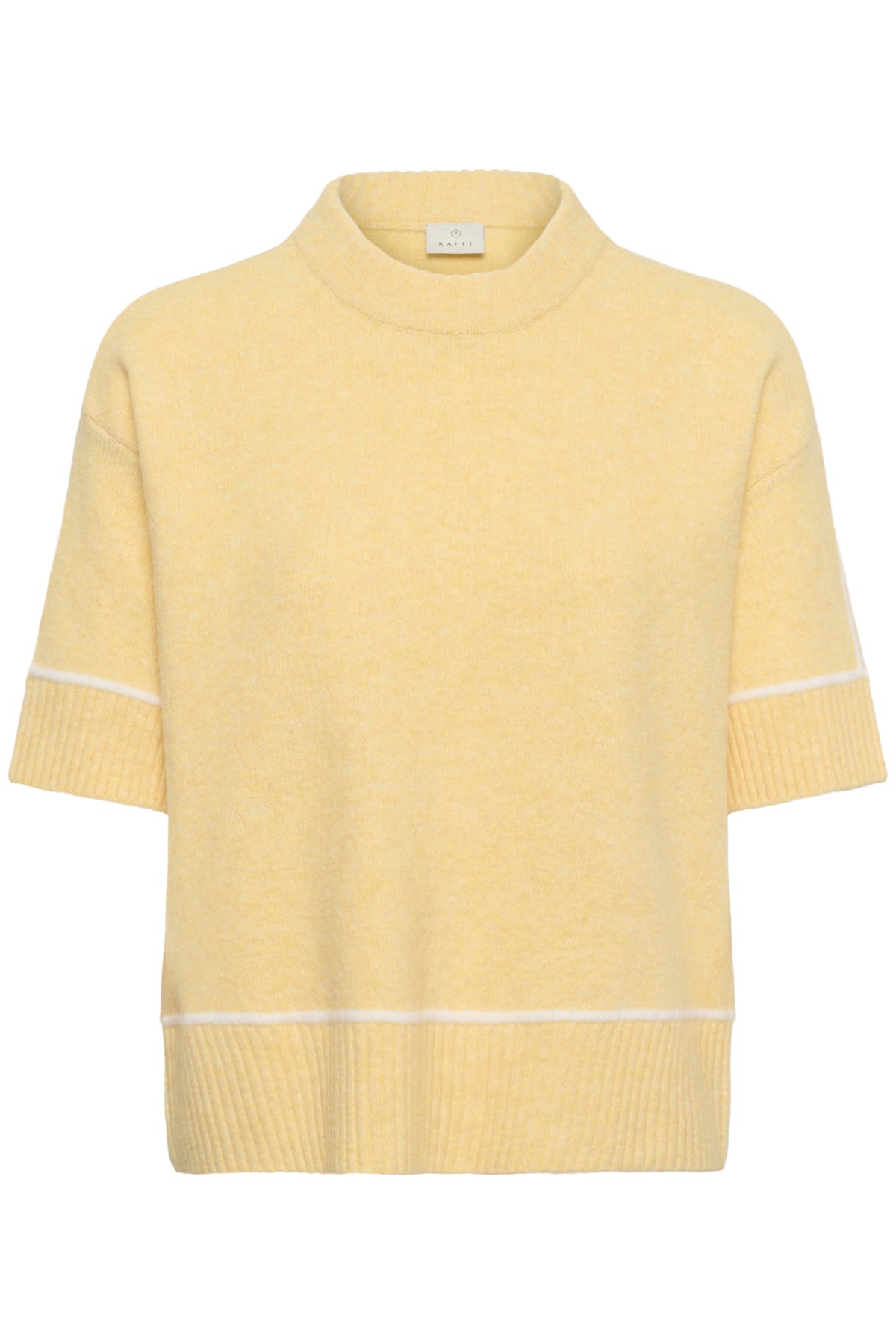 KAjinie Knit Pullover1/2 sleev Sunlight Melange - 1308221 - 10511946