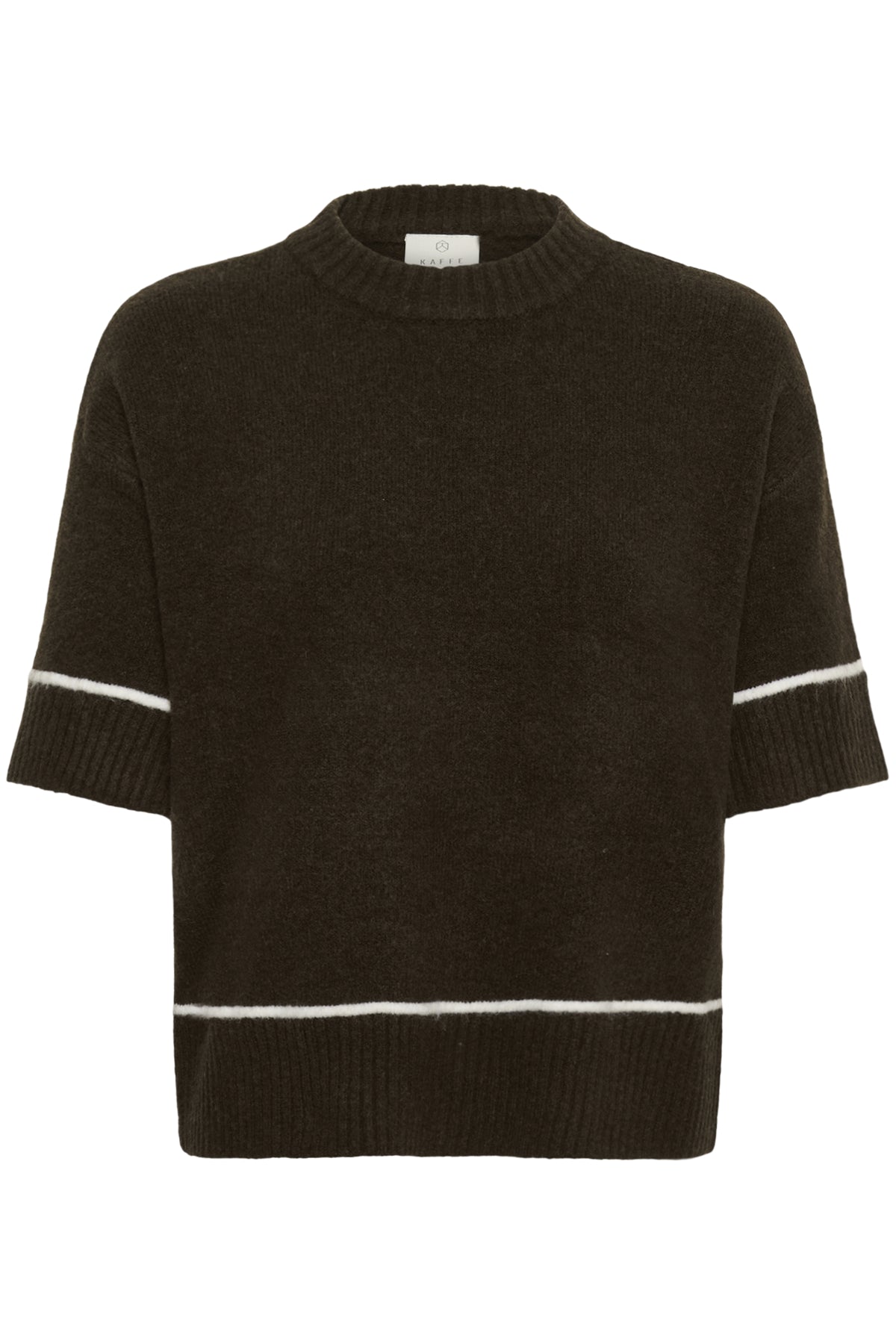 KAjinie Knit Pullover1/2 sleev Coffee Bean - 190915 - 10511946