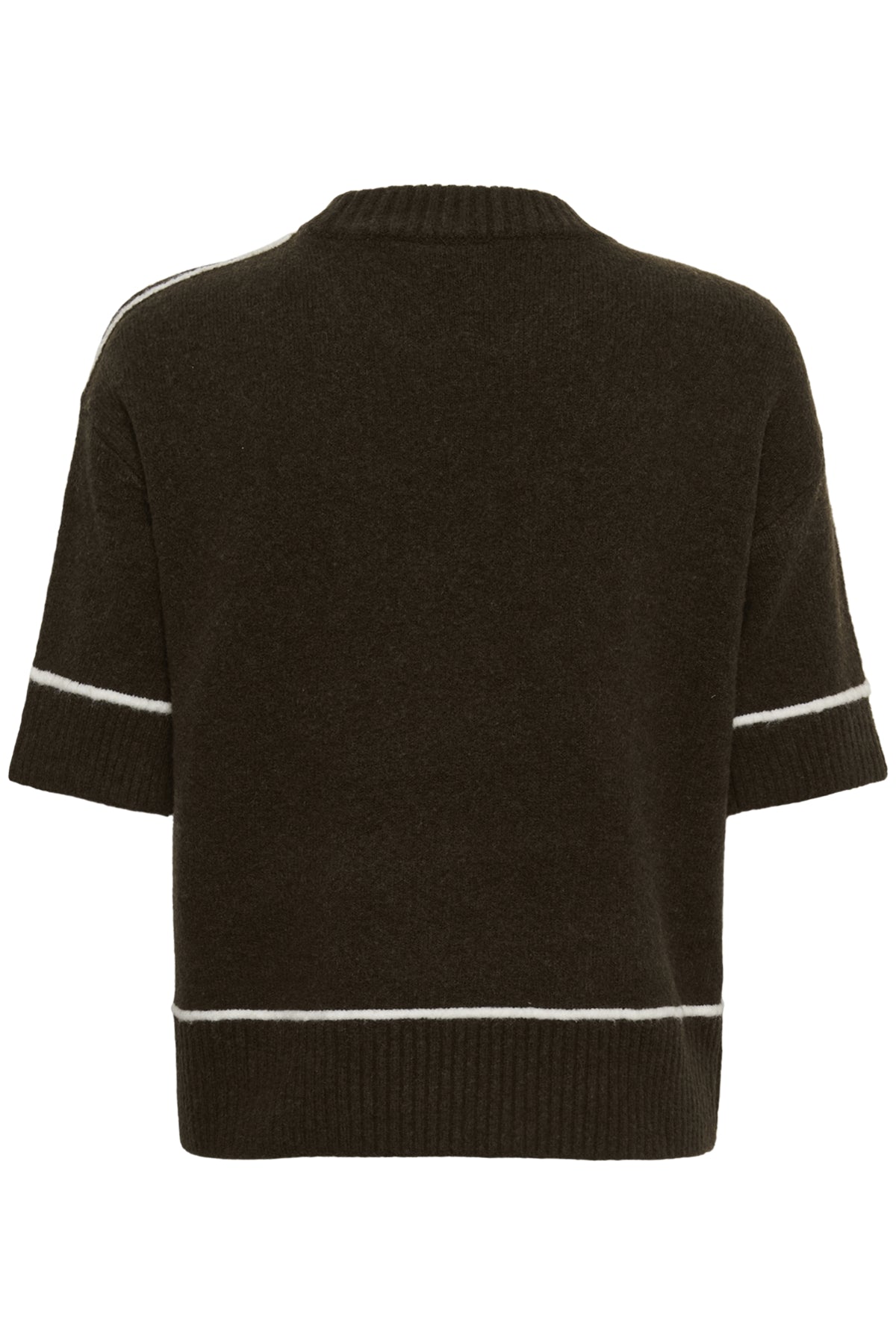 KAjinie Knit Pullover1/2 sleev Coffee Bean - 190915 - 10511946