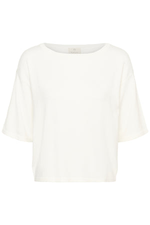 KAlizza SS Boatneck Pullover N Chalk - 110602 - 10511963