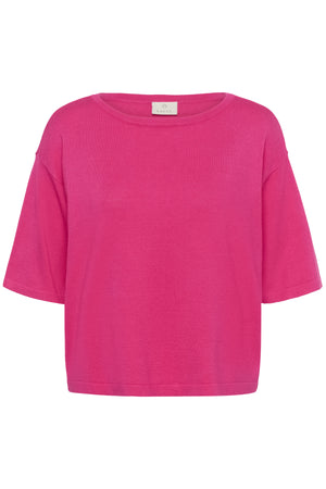 KAlizza SS Boatneck Pullover N Beetroot Purple - 182143 - 10511963