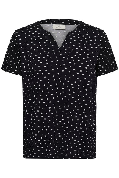 KAbella Jersey T-Shirt Black Deep/Chalk Dot - 109672 - 10511967 Thumbnail