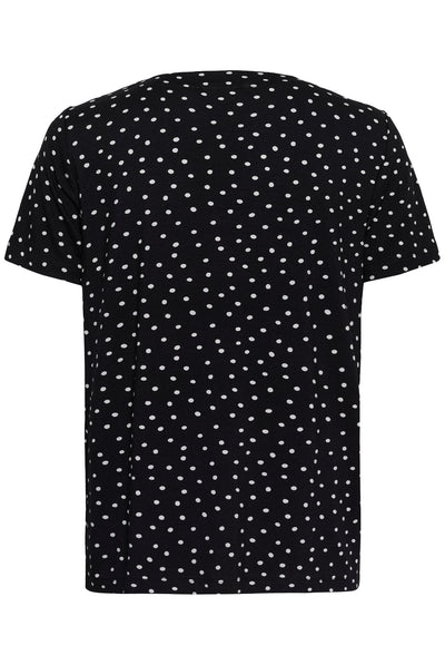 KAbella Jersey T-Shirt Black Deep/Chalk Dot - 109672 - 10511967 Thumbnail