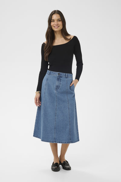 KAvalena skirt Blue Denim - 100166 - 10511999 Thumbnail