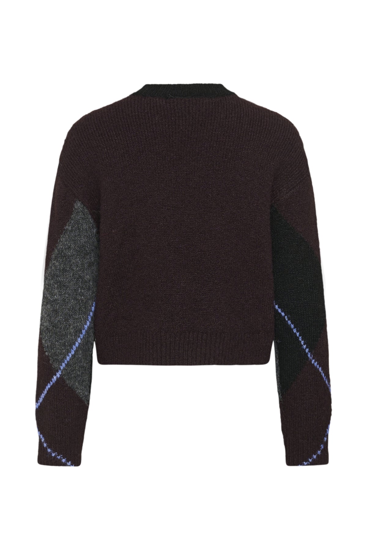 KAgrith Knit Pullover Dark grey melange / Fudge - 10 - 10512015