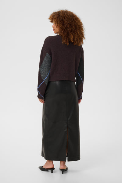 KAgrith Knit Pullover Dark grey melange / Fudge - 10 - 10512015 Thumbnail