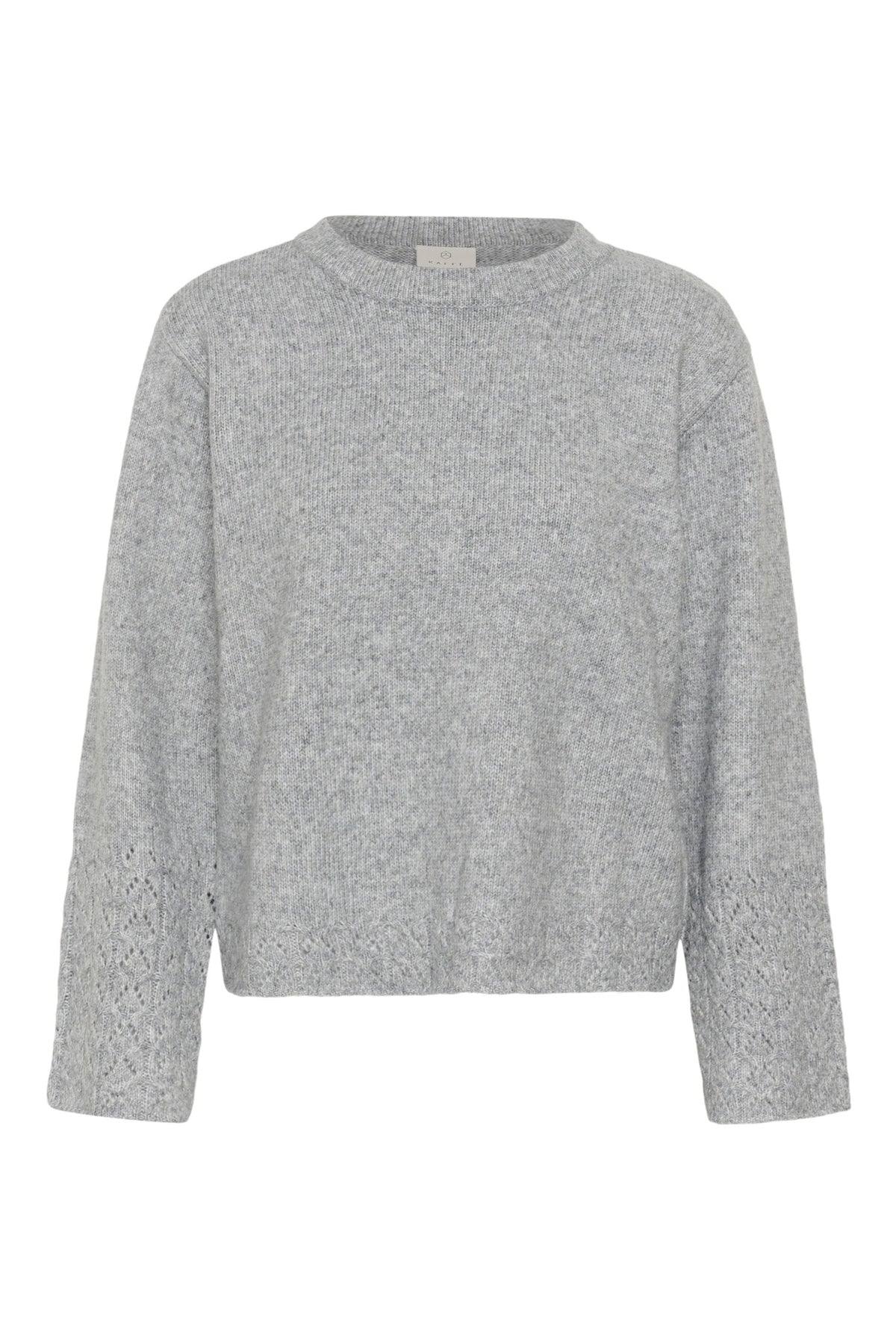 KAgro Pullover Knit Grey Melange - 100123B - 10512082