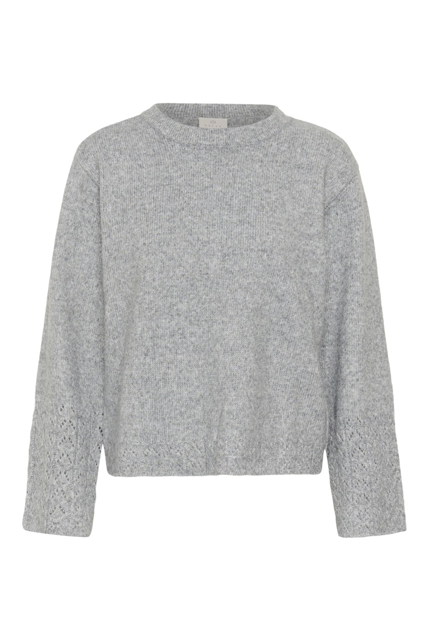 KAgro Pullover Knit Grey Melange - 100123B - 10512082