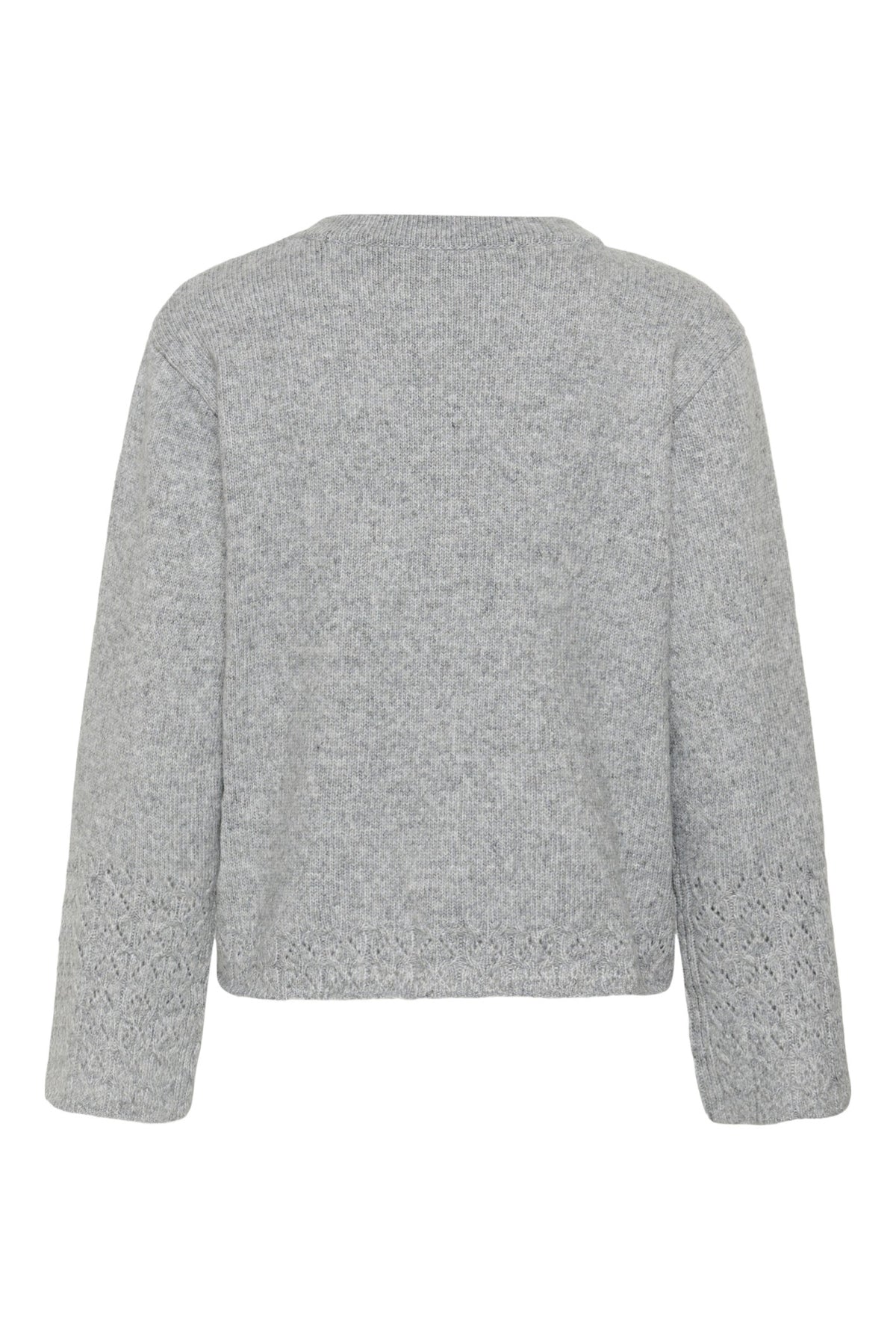 KAgro Pullover Knit Grey Melange - 100123B - 10512082