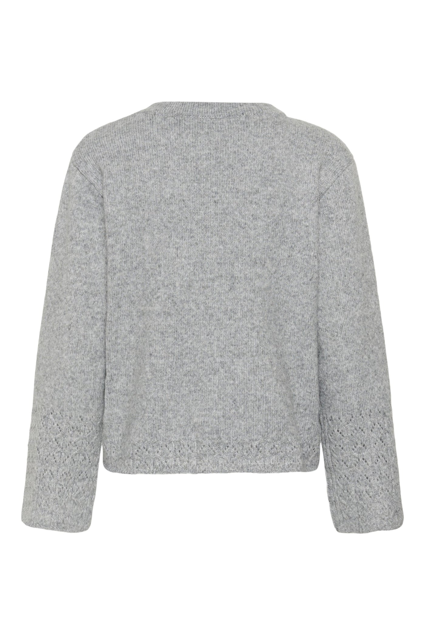 KAgro Pullover Knit Grey Melange - 100123B - 10512082