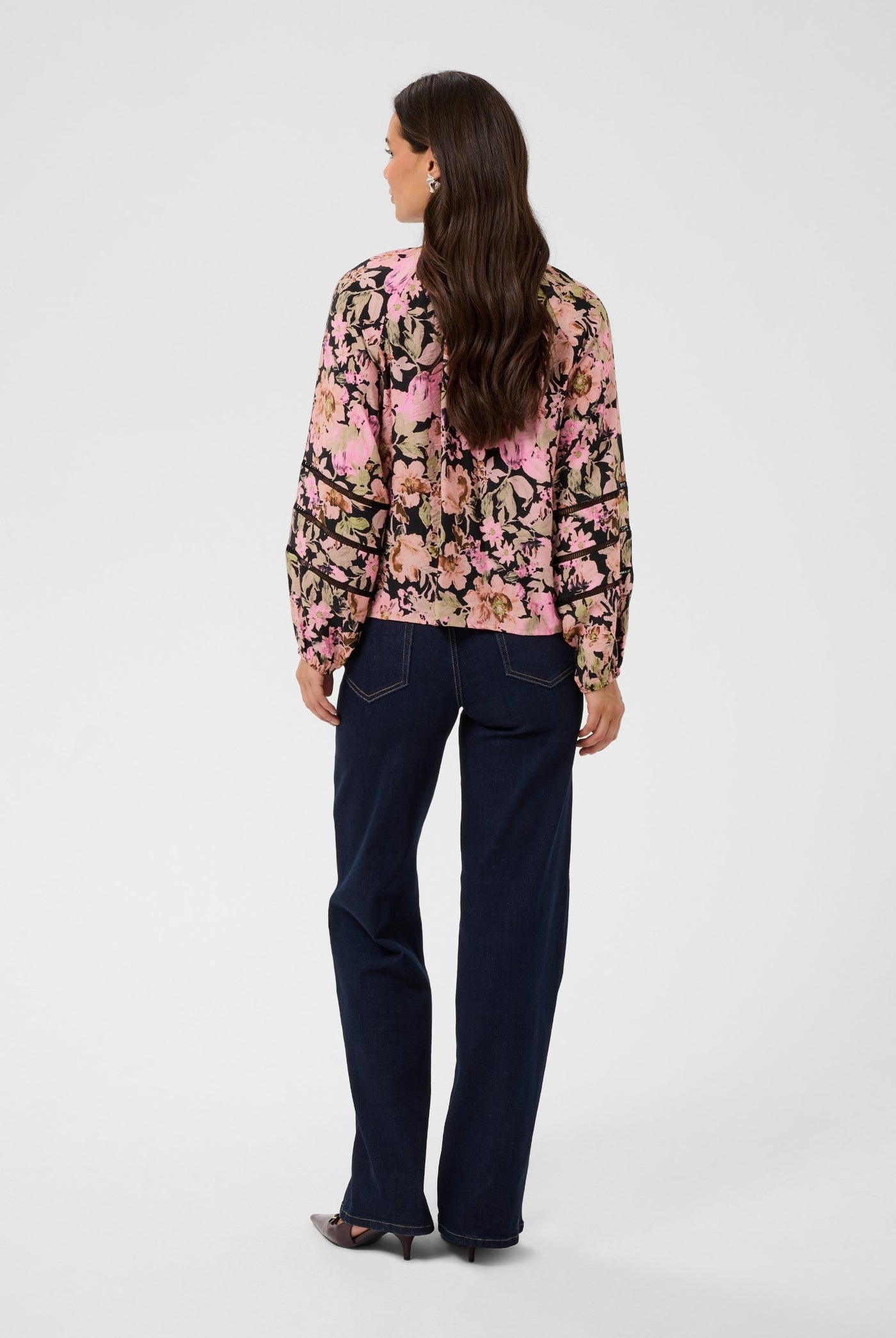 KApatrice Blouse Pink Flower Print - 109806 - 10512140