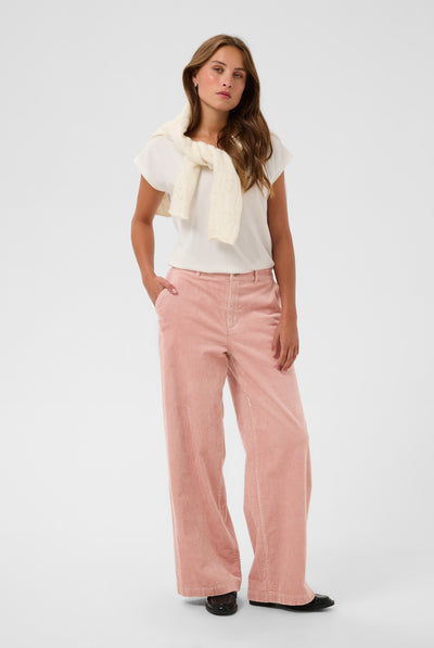 KAsella Corduroy Pants Pale Mauve - 151607 - 10512143 Thumbnail