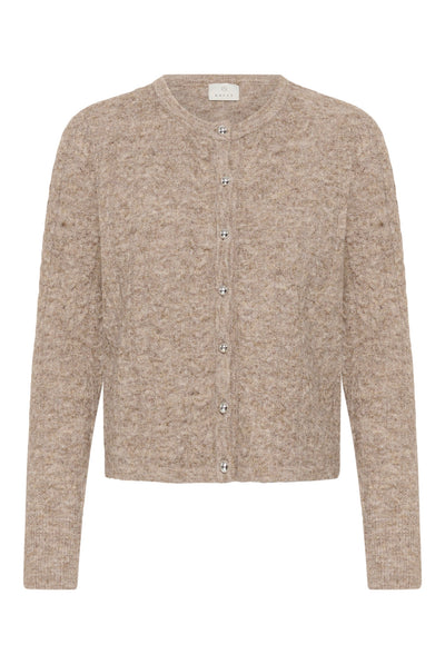 KAmelanie Cardigan Beige Melange - 109952 - 10512196 Thumbnail
