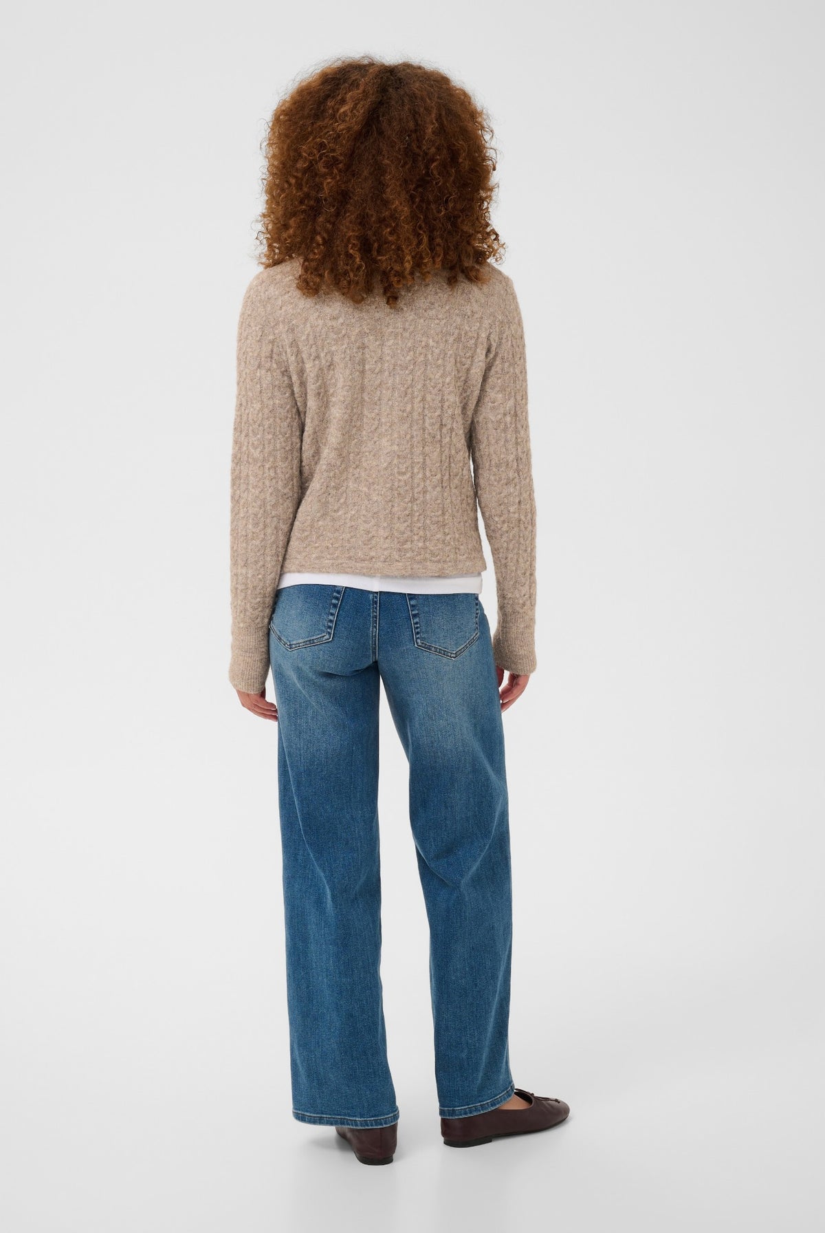 KAmelanie Cardigan Beige Melange - 109952 - 10512196
