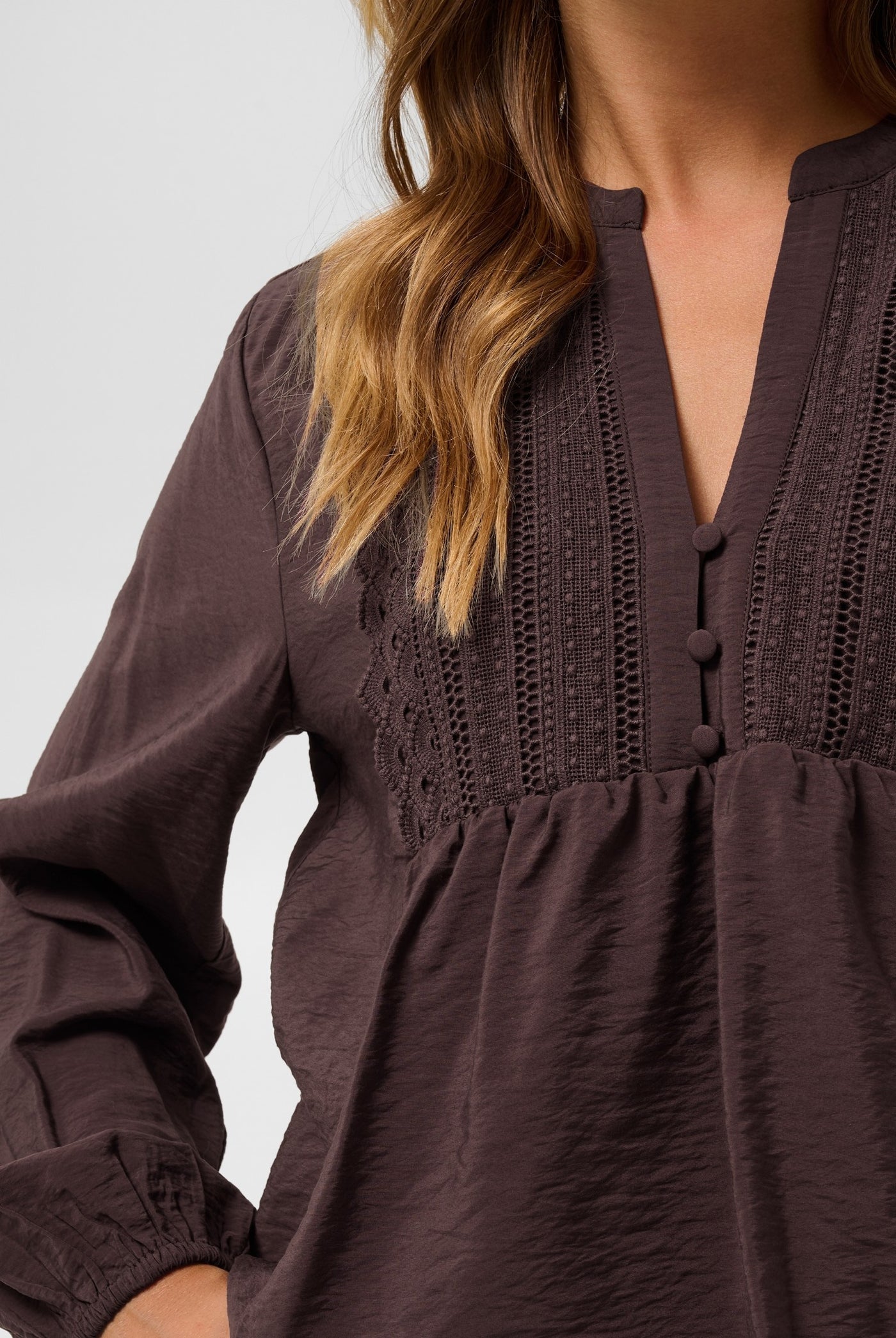KAgalina Blouse Fudge - 191619 - 10512202